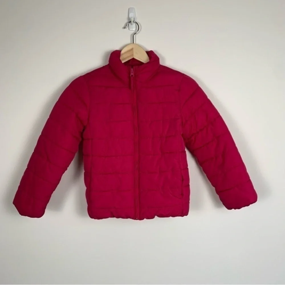 NFS. The Children’s Place Magenta pink puffer jacket size medium 7/8
